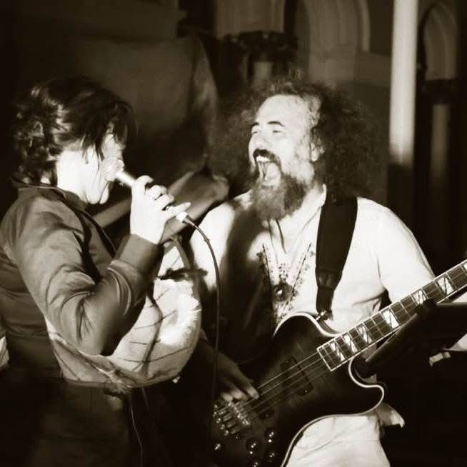 Performance and portrait photograph from Gaz Williams’ bass archive