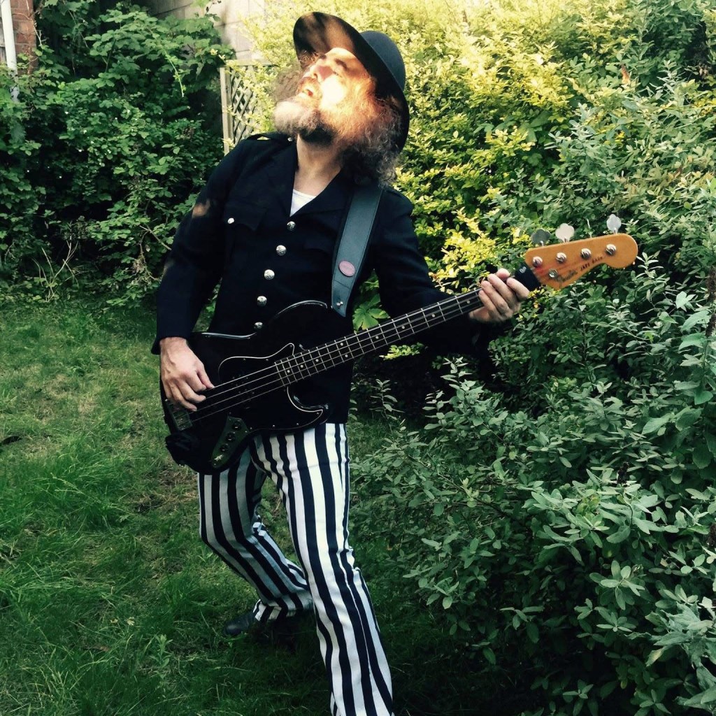 Performance and portrait photograph from Gaz Williams’ bass archive