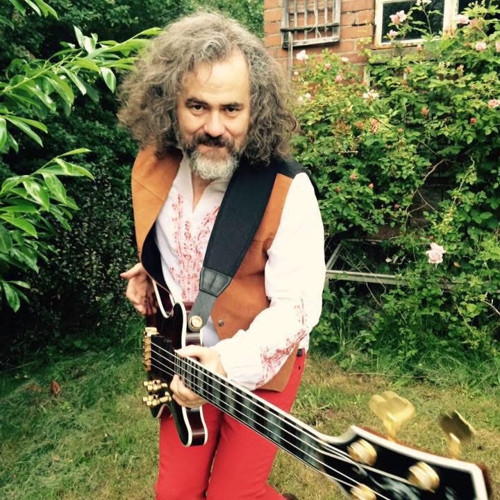 Performance and portrait photograph from Gaz Williams’ bass archive