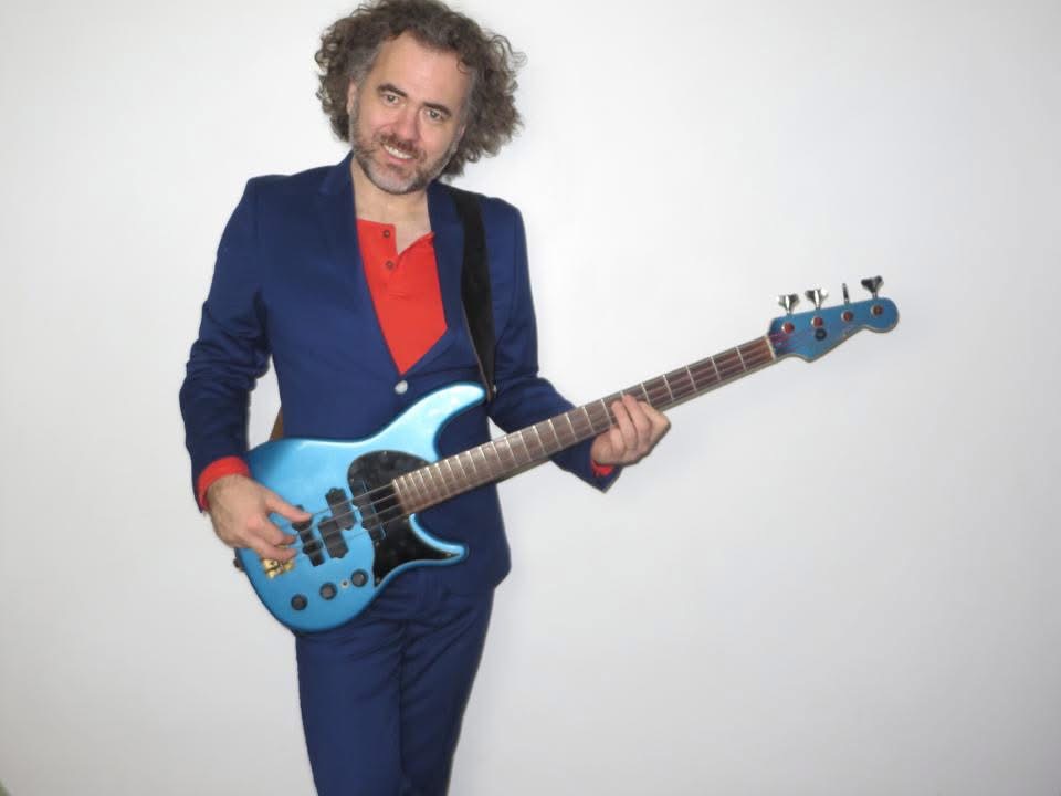 Performance and portrait photograph from Gaz Williams’ bass archive