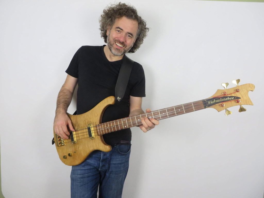 Performance and portrait photograph from Gaz Williams’ bass archive